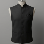 Classic Solid Black Waistcoat